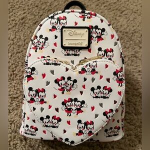 Disney Loungfly Mickey Minnie Sweetheart bag